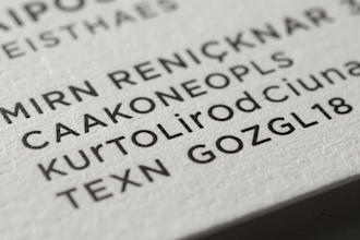 professional minimalist business card design