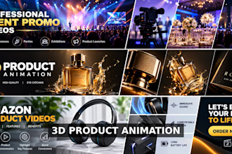 do 2 professional event promo video in 6 hours