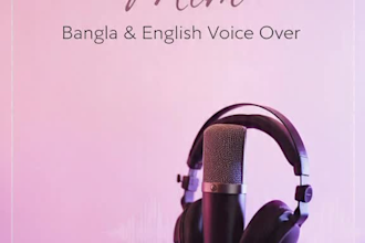 record bengali and english female voice