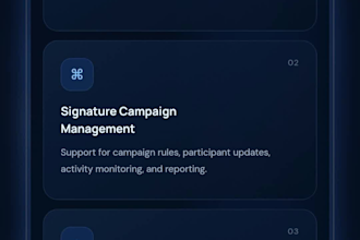 manage crypto bounty campaigns for blockchain projects