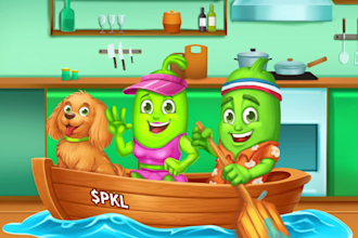 design a professional brand mascot and character identity