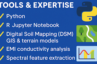 analyze soil, environmental, or spectral data using python, r, matlab and mls
