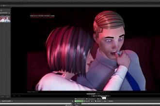 create quality unreal engine 3d models and character animations