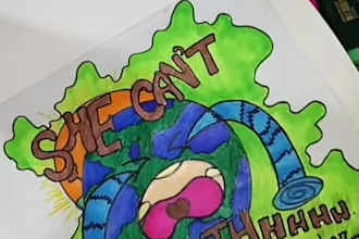 do neat handwritten work and creative cartoon designs
