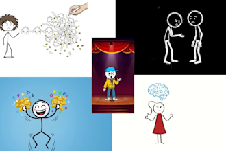 2d stickman animation explainer videos