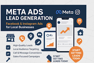 setup meta ads facebook and instagram for lead generation, fb ads manager