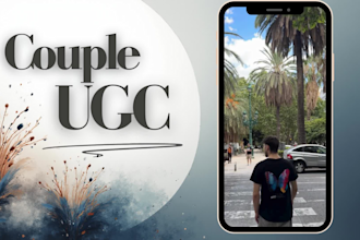 hochwertigen couple ugc produzieren