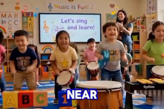 sing kids learning songs,  nursery rhymes, and educational children music