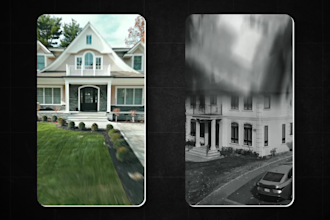 edit real estate videos with speed ramps and trendy effects