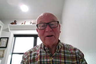 film a senior man spokesperson american selfie video ugc testimonial video