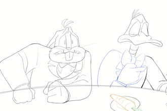 create hand drawn animation, frame by frame animation, 2d traditional animation