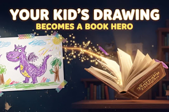 illustrate your children book with consistent characters