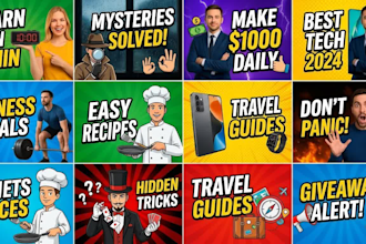 design youtube thumbnails that increase CTR and engagement