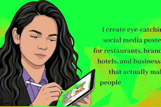 design creative social media post