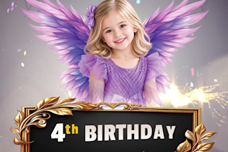 create a stunning custom birthday video invitation
