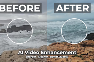 upscale and enhance your video quality up to 4k