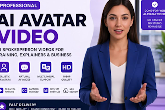ai avatar video ai spokesperson video corporate training claude higgsfield