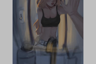 draw custom digital art, sfw or nsfw