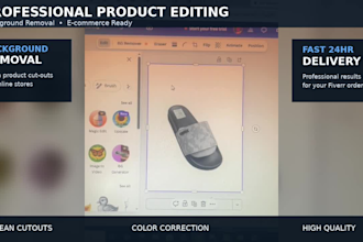 remove background from product photos in 2 hours