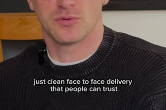 record a ugc video with a traditional british accent