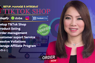 setup and connect your tiktok shop with ecommerce store