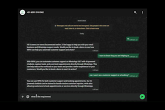 build an ai chatbot for appointment booking