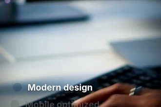 build a modern website for your local business