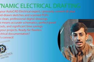 create and modify electrical drawings and schematics using autocad electrical