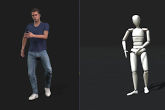 create custom motion capture mocap