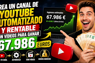 crear videos de vacas de dinero sin rostro y automatizacion de youtube
