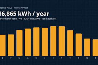 turn roof photos into a solar pv design, pvsyst report and autocad sld