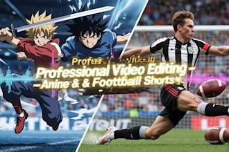 edit youtube shorts amvs football highlights cinematic and podcast videos