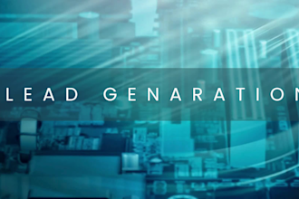 do b2b lead generation and verified email list