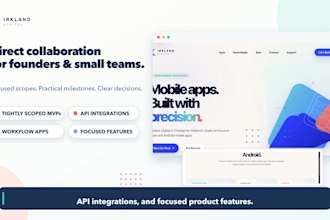 build a native ios and android mobile app mvp