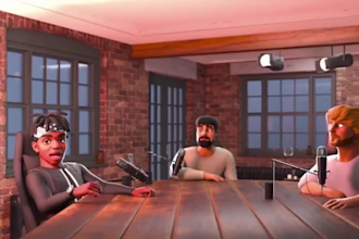 create a 3d animated music visualizer for your song