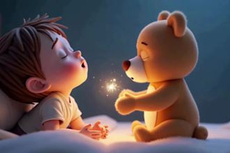 create nursery rhymes kids videos video editing animation for kids learning