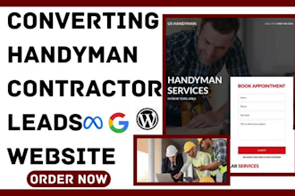 handyman roofing plumbing solar cleaning contractor remodeling leads websites