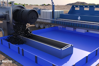 create 3d industrial animation oil and gas engineering machinery visualization