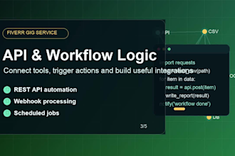 build python scripts for automation apis data processing and devops tasks
