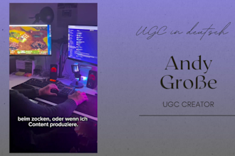 deliver natural ugc videos that connect with your brand