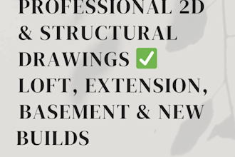 uk planning drawings, building regulations and structural calculations