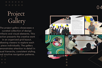 create a premium digital portfolio website