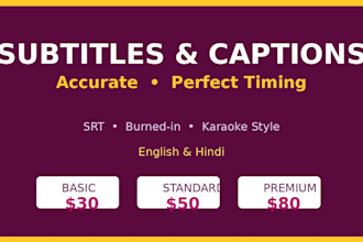 add accurate subtitles and captions to your videos
