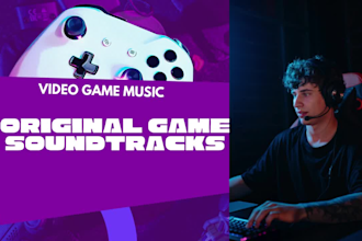 compose video game music, game music and original soundtrack