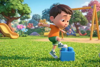 create ai animated nursery rhyme kids song and cartoon video