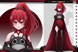twitch vtuber vtuber banner stream overlay   vtuber stream vtuber stream room