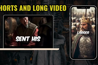 create ai bible history video and christian bible story video