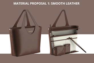 design professional handbags using clo3d and tech pack
