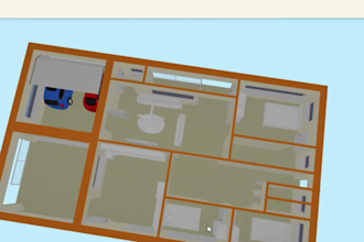 draw architectural permit drawing