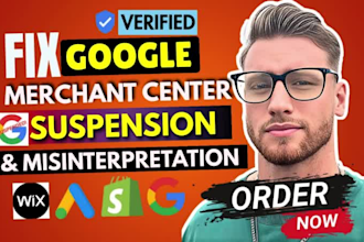 fix google merchant center suspension misrepresentation product approval